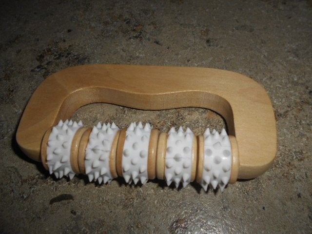 Houten massage roller accessoire. Nieuw., Sport en Fitness, Massageproducten, Ophalen of Verzenden, Nieuw