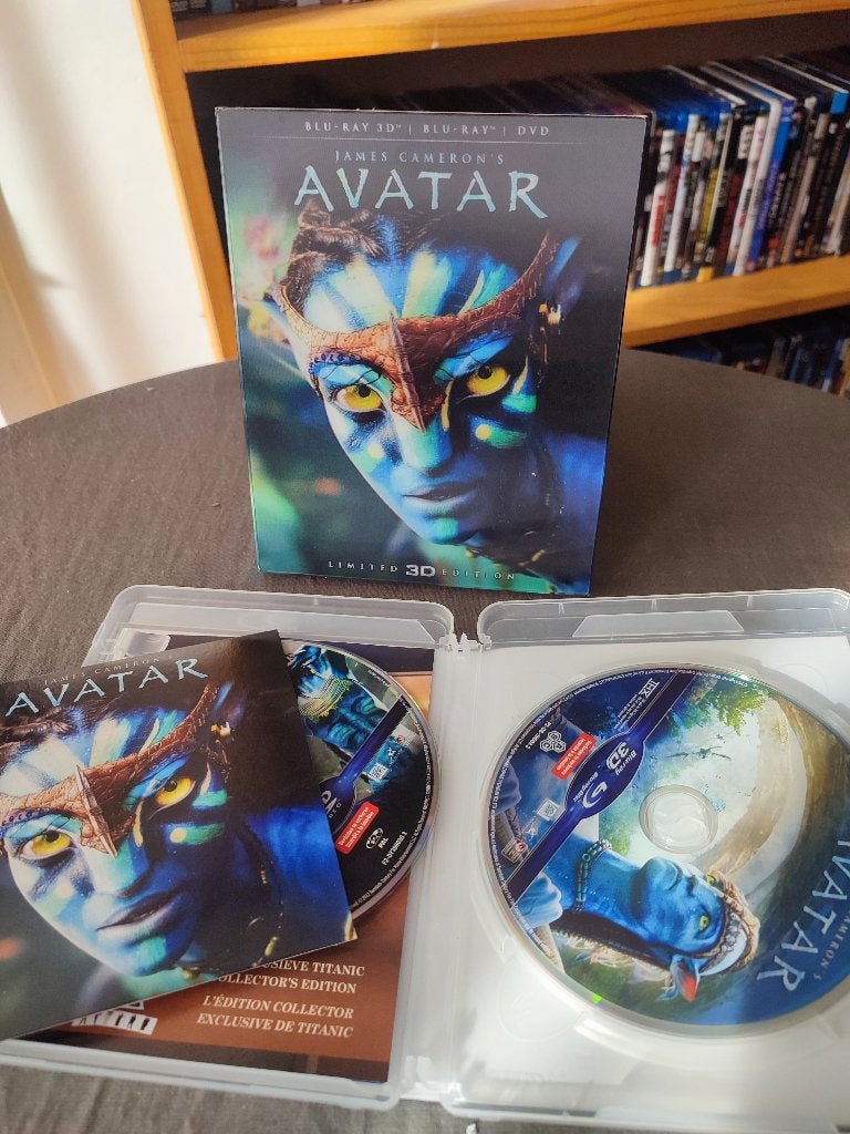 AVATAR - Ed. Blu-Ray 3D + dvd (James Cameron), Gebruikt, Alle leeftijden, Film, Ophalen of Verzenden