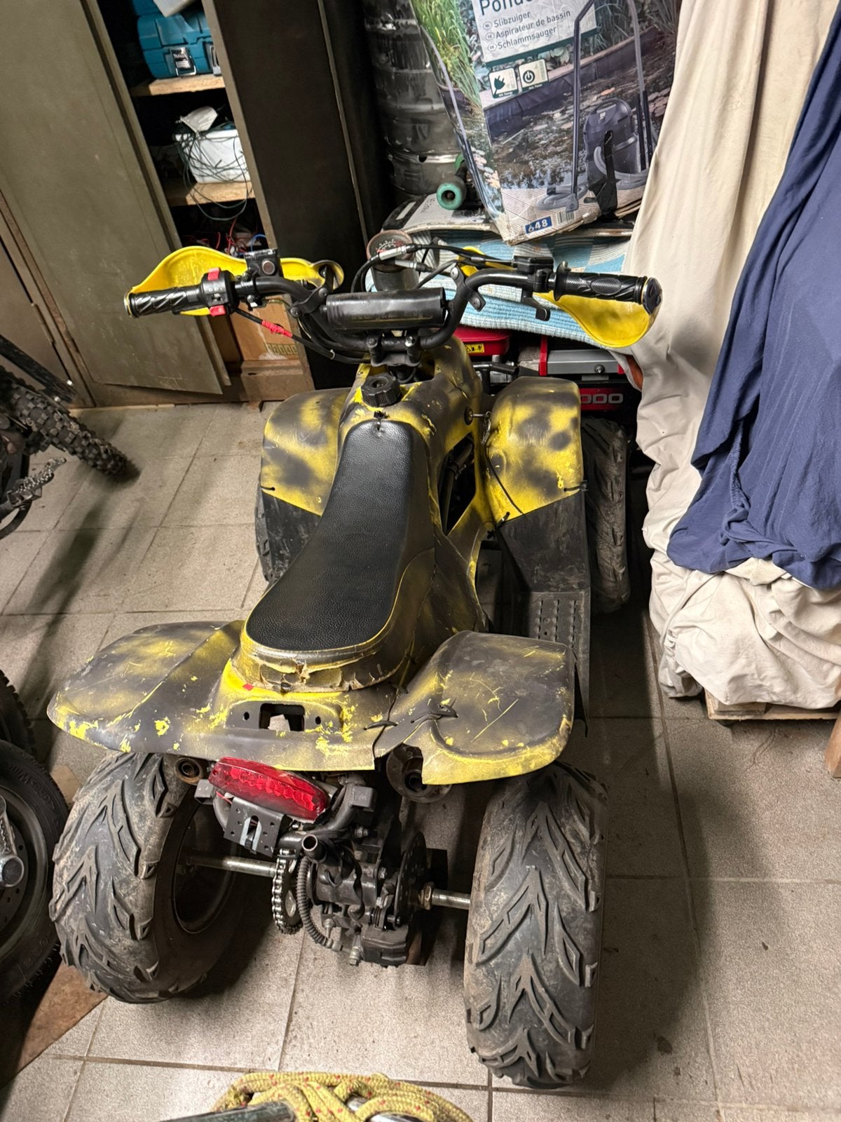 2x quad 107cc, Ophalen, Gebruikt