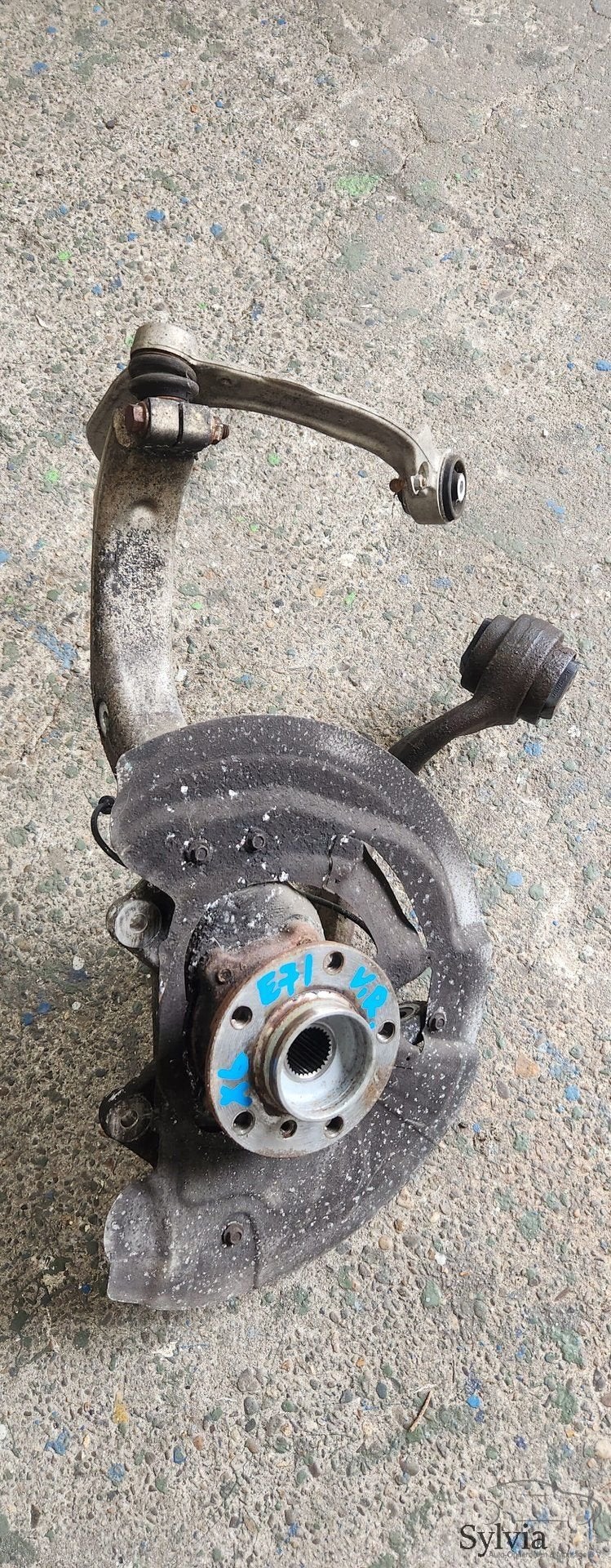 Fusee rechts voor met draagarmen BMW X5 / X6 E70 E71 3121677, Gebruikt, -, -, Ophalen of Verzenden