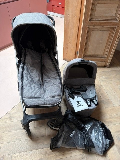 Thule Sleek kinderwagen - complete set, Gebruikt, Duowagen, Ophalen, Kinderwagen