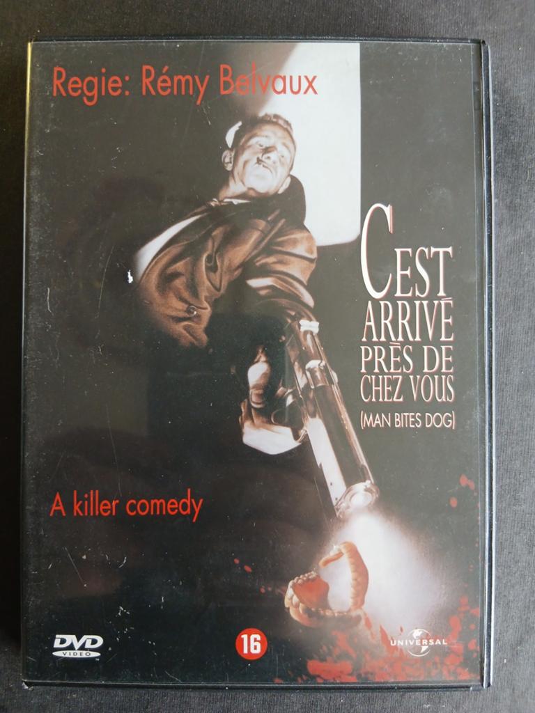 Cest arrivé près de chez vous (1992) Benoit Poelvoorde, À partir de 16 ans, Enlèvement ou Envoi, Comme neuf