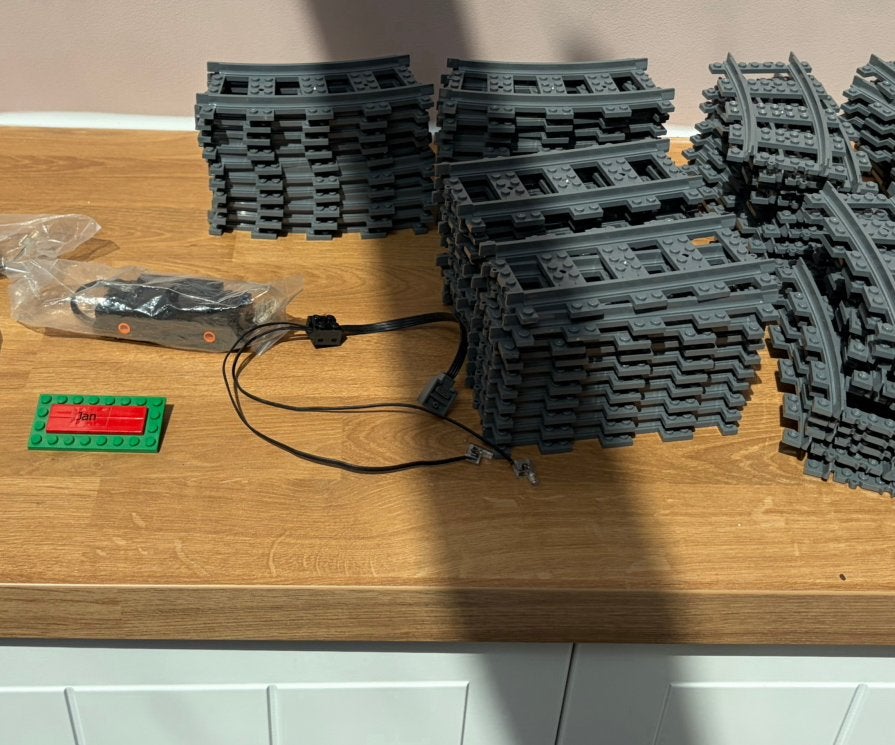 Lego trein tracks en benodigdheden, Ophalen of Verzenden, Zo goed als nieuw