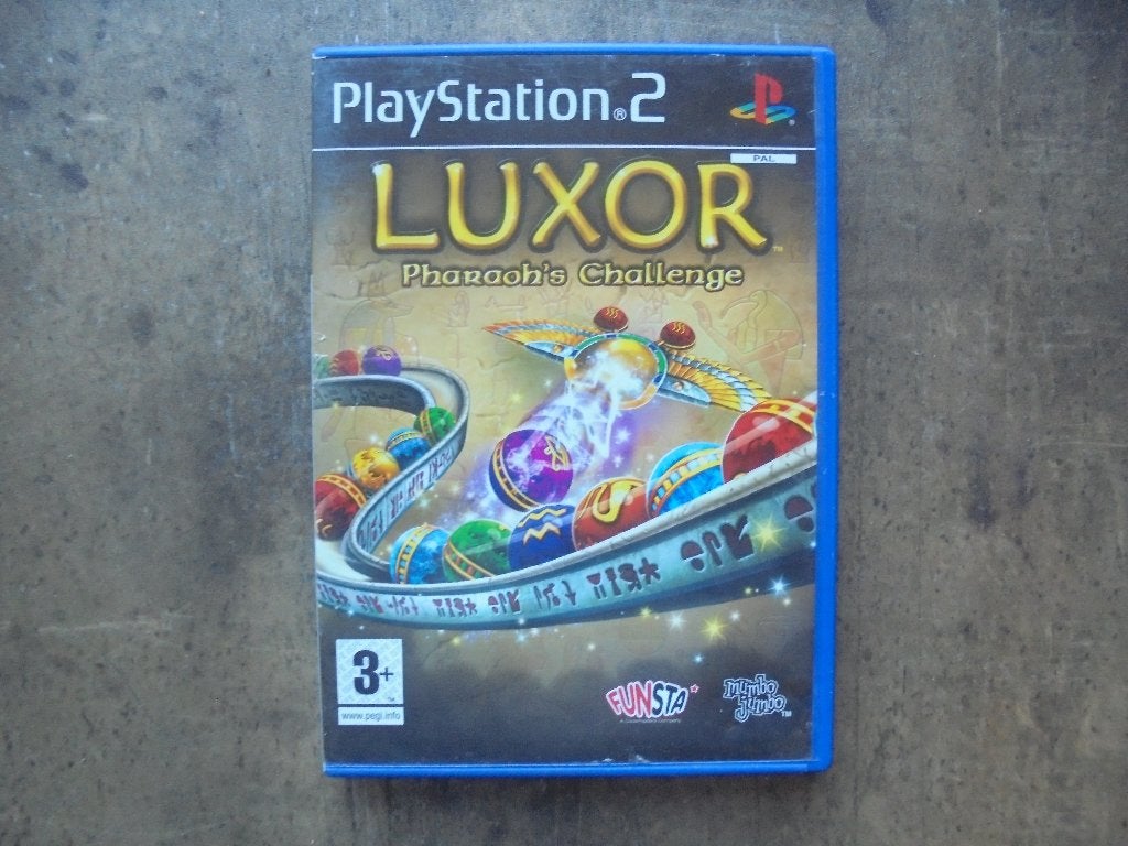 Luxor Pharaoh's Challenge voor PS2 (zie foto's), Puzzel en Educatief, Gebruikt, 1 speler, Ophalen of Verzenden