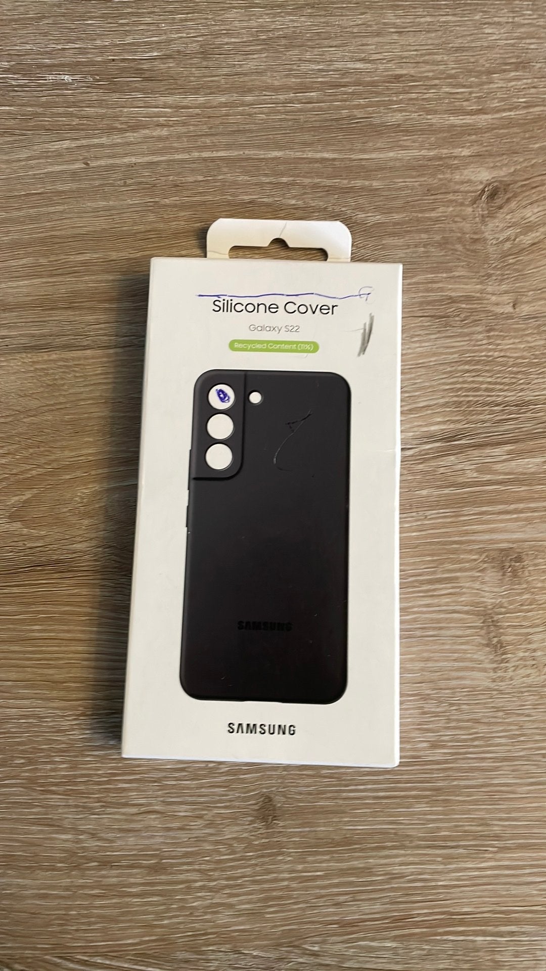 Origineel Samsung Galaxy S22 Hoesje - Zwart, Ophalen