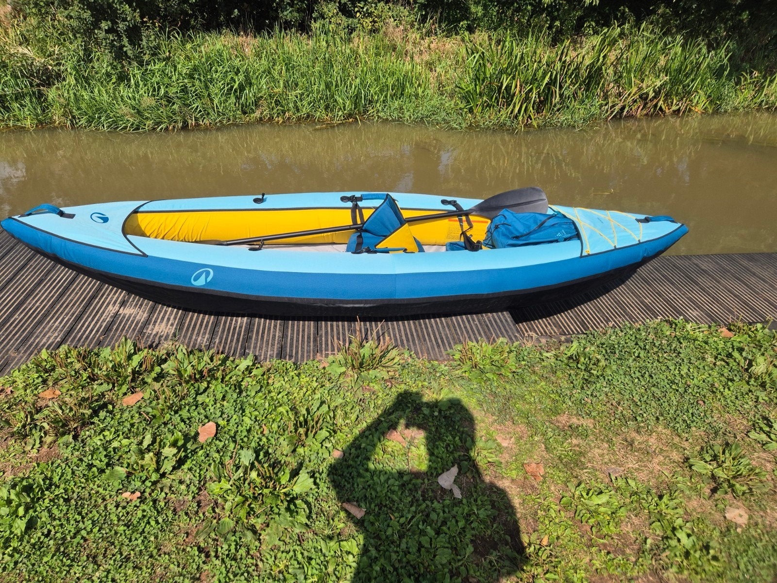 opblaas kano met E-Vin, Sports nautiques & Bateaux, Enlèvement