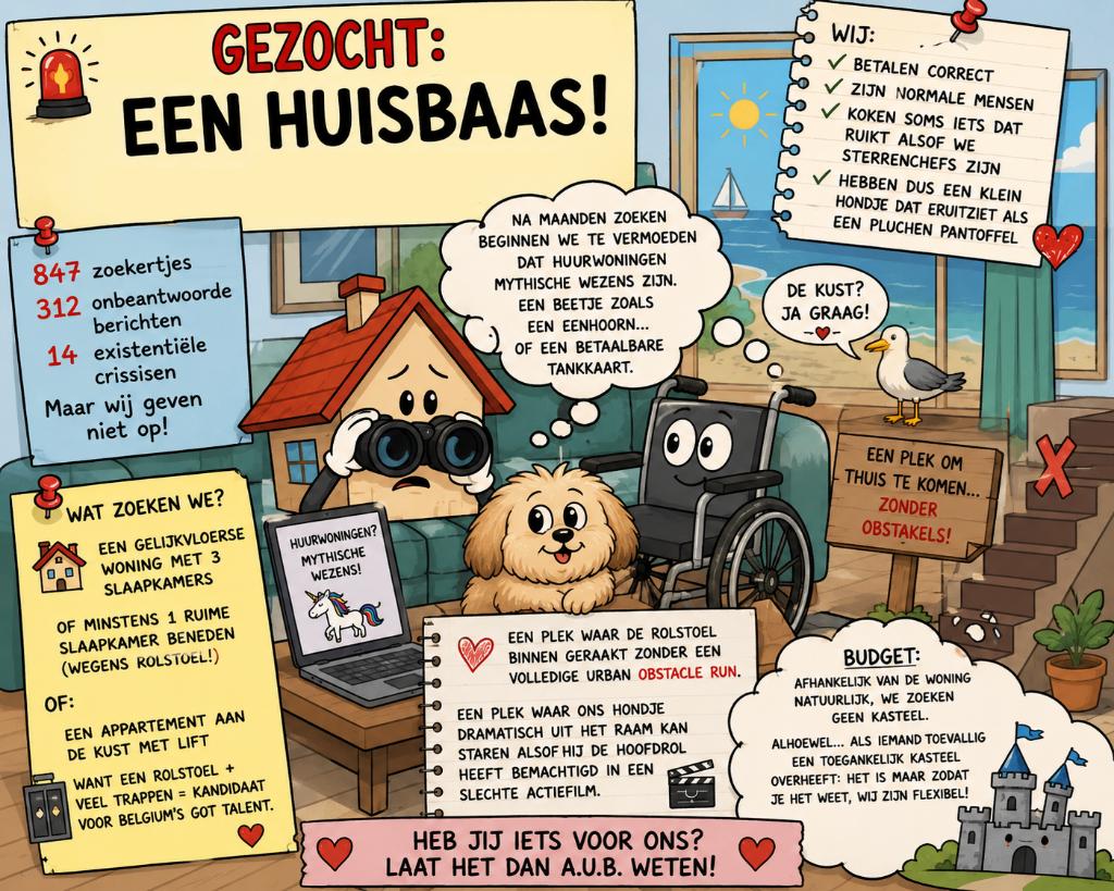 GEZOCHT: Huisbaas (lezen op eigen risico!), Immo, Huizen te huur