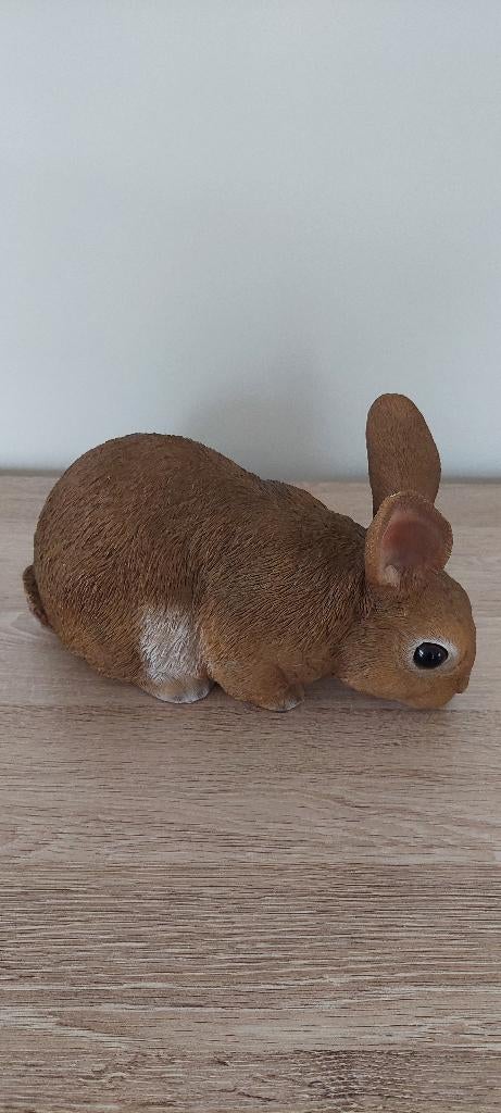 beeld snuffelend konijn voor binnen en buiten, Enlèvement, Comme neuf, Animal