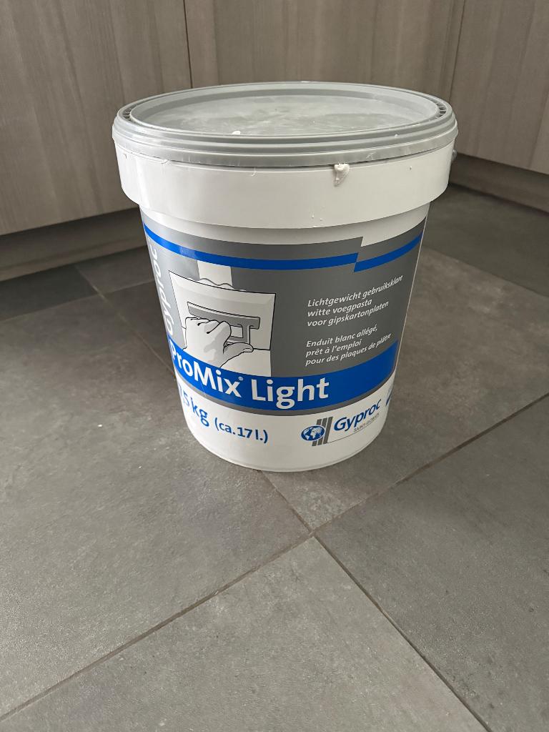 Gyproc pasta, Doe-het-zelf en Bouw, Platen en Panelen, Ophalen, Gebruikt