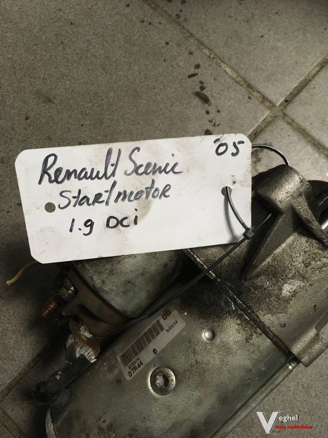 renault scenic 1.9 DCI '05 startmotor, -, Utilisé, -, -