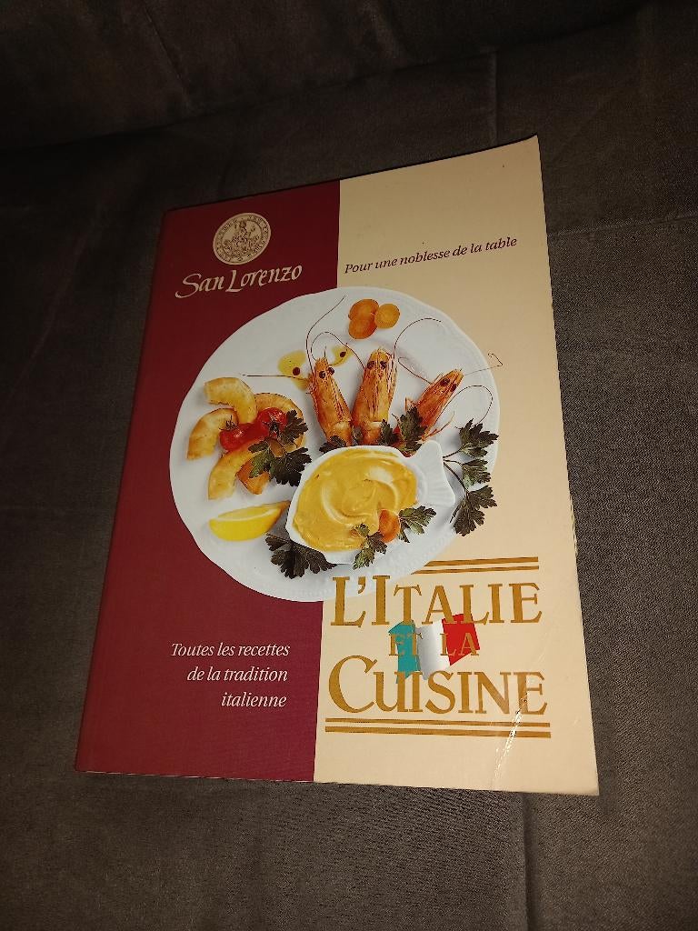 Livre cuisine italie, Livres, Livres de cuisine, Enlèvement ou Envoi, Italie