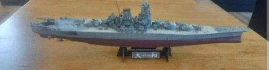 modelbouw Japanse militaire boot Yamato, Hobby en Vrije tijd, Ophalen