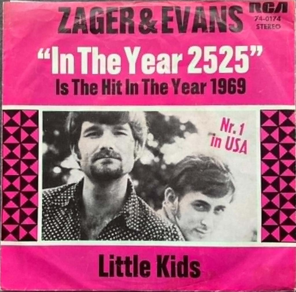 Zager & Evans "In The Year 2525", Cd's en Dvd's, Vinyl Singles, Fotohoes, Overige genres, Single, Ophalen of Verzenden