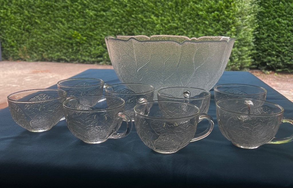 Sangria of punch set, Maison & Meubles, Enlèvement, Comme neuf, Verre