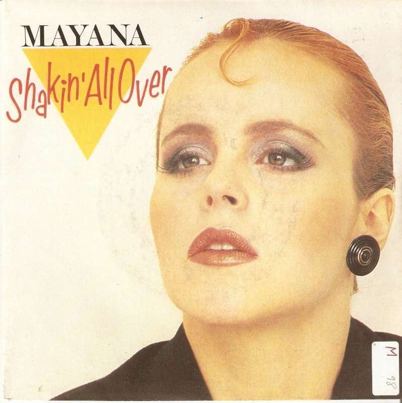 single Mayana - Shakin’ all over, Cd's en Dvd's, Vinyl Singles, 7 inch, Ophalen of Verzenden, Zo goed als nieuw, Pop