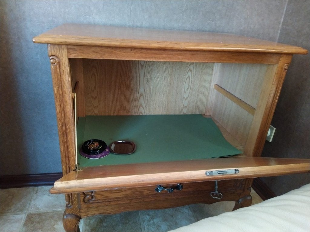 Barkast telefoonkast, Huis en Inrichting, Barren, Ophalen, Gebruikt