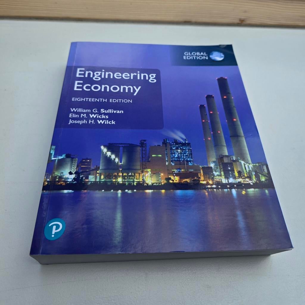 Engineering Economy Eighteenth Edition (global), Ophalen