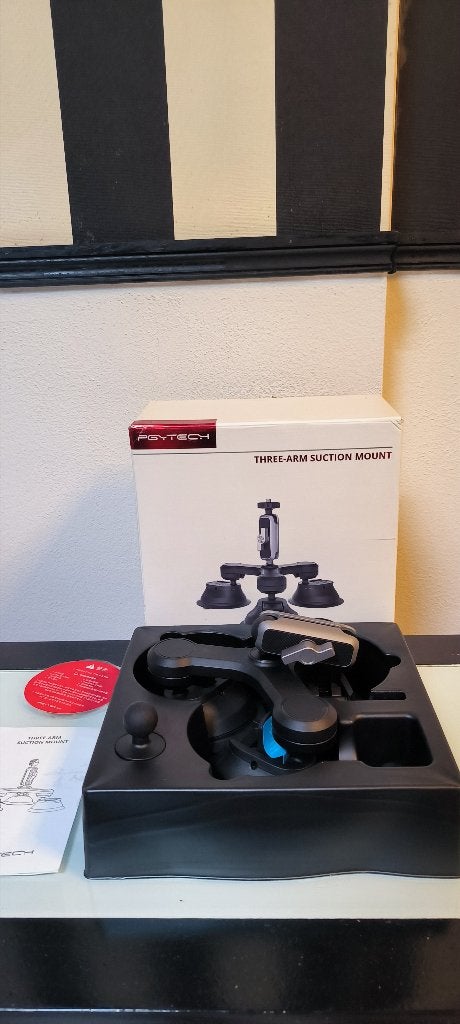 PGYTECH Three-Arm Suction Mount, Enlèvement, Comme neuf, Accessoires