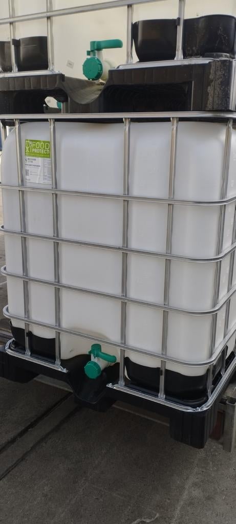 Top cubis 1000l utilisés 1 seule fois en alimentaire liquide, Enlèvement