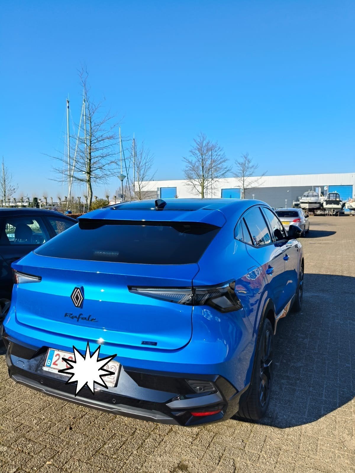 Rafale E-TECH FULL HYBRID 200, seulement 14300 km, garantie, Autos, Cuir et Alcantara, Achat, Euro 6, Noir