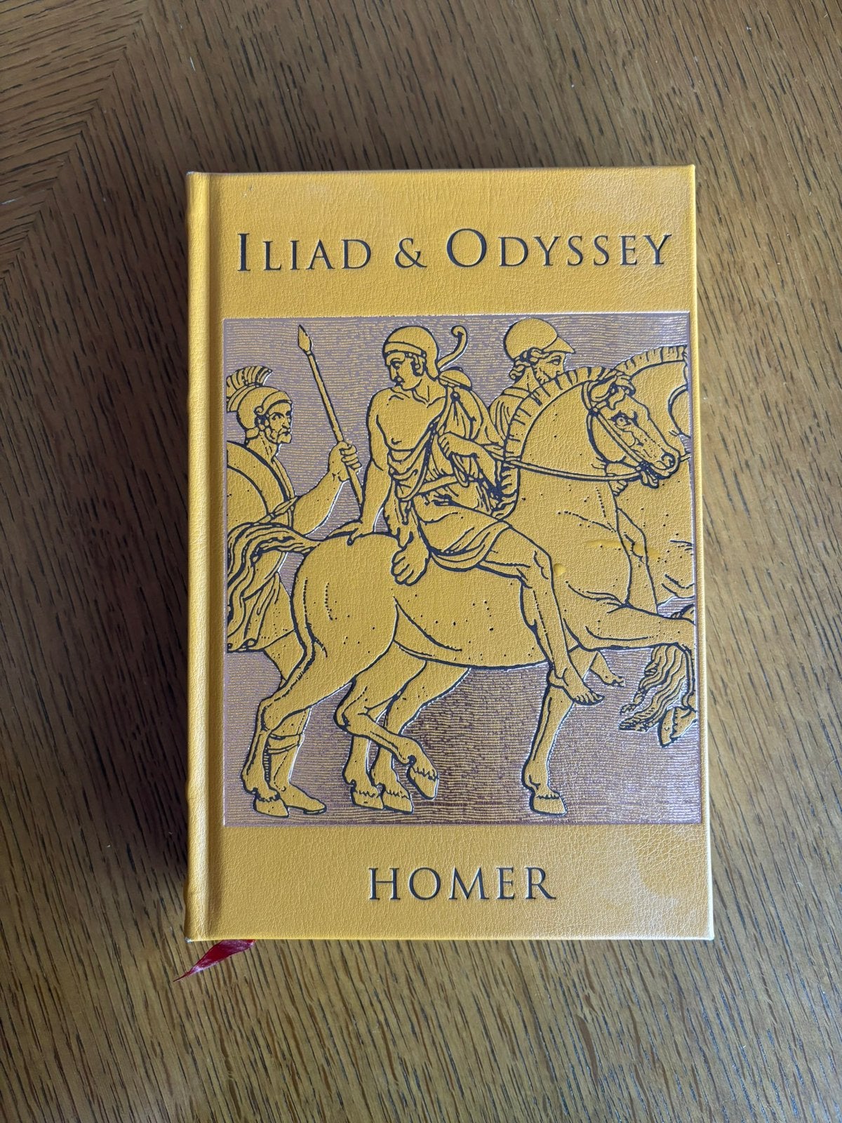 Iliad & Odyssey - Homer - Leather-bound edition, Ophalen of Verzenden, Nieuw