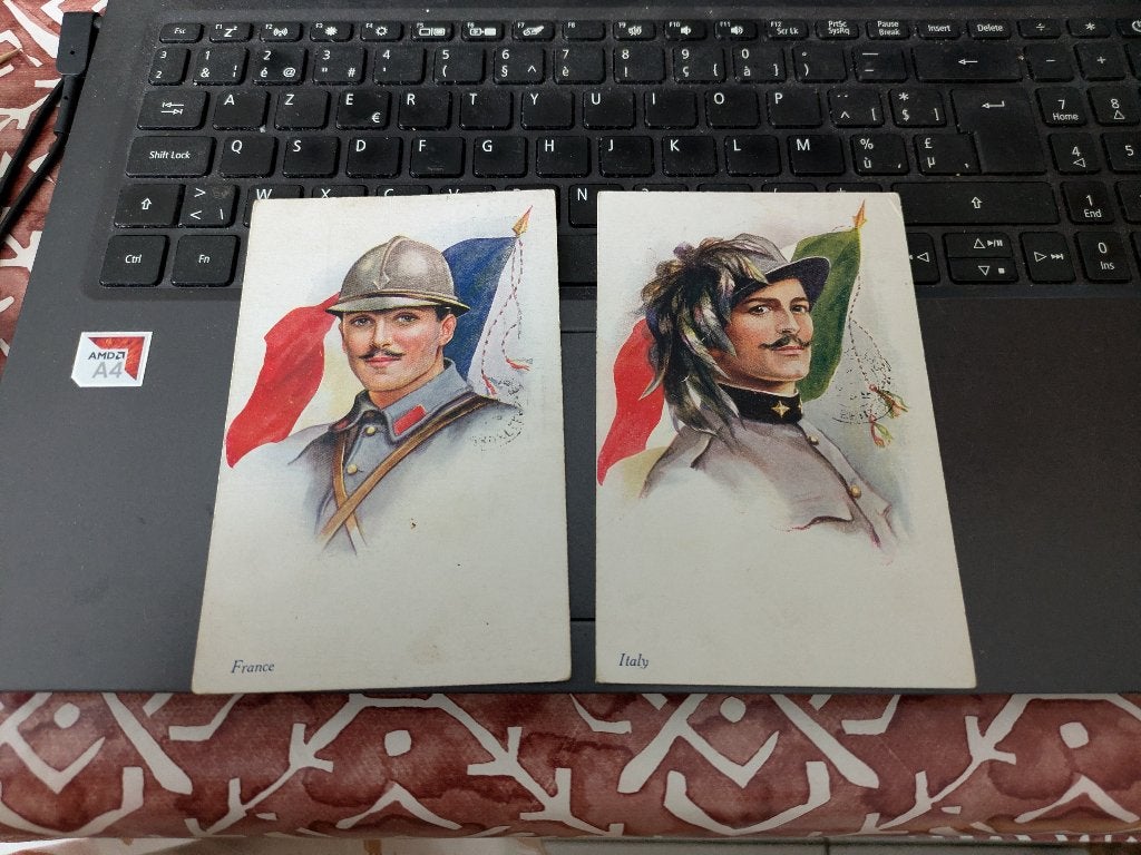 Kaarten leger, Ophalen of Verzenden, Landmacht, Foto of Poster