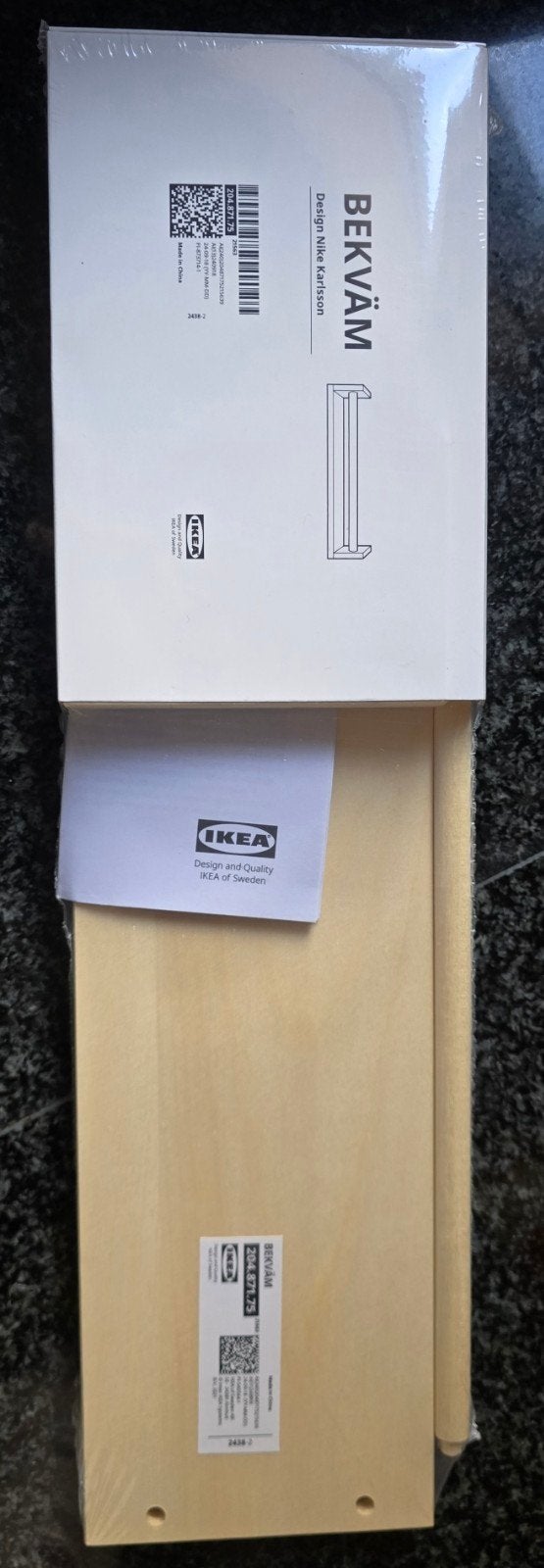 Nieuwe  IKEA Bekväm kruidenrekken -5 stuks, Ophalen, Nieuw, Hout, IKEA