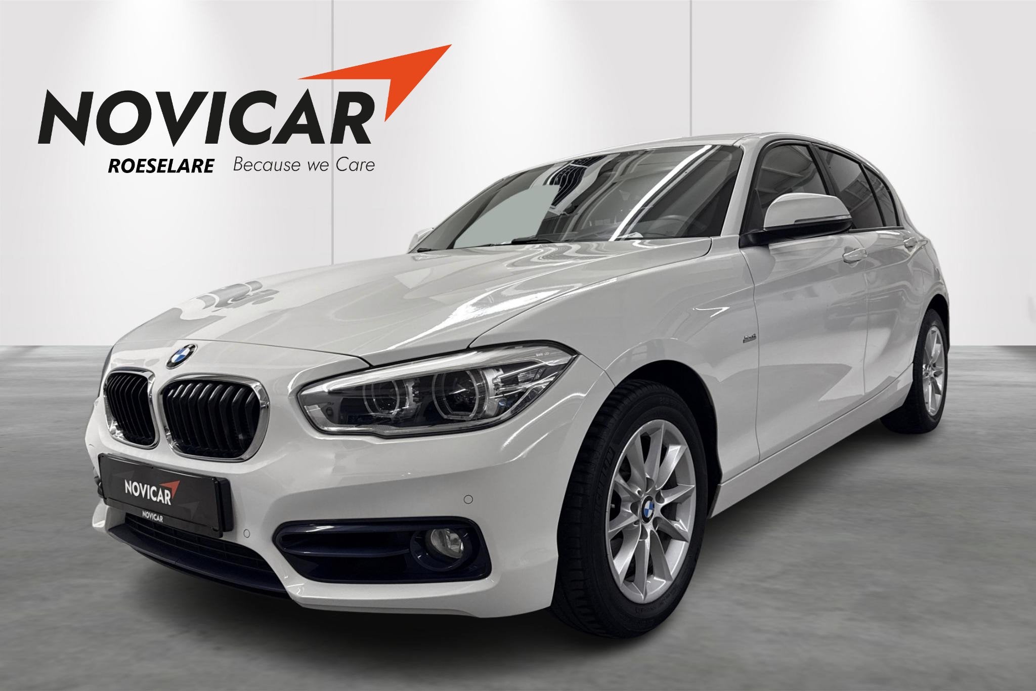 BMW 1-serie 118d Sport, Auto's, Wit, 99 g/km, 5 deurs, 150 pk