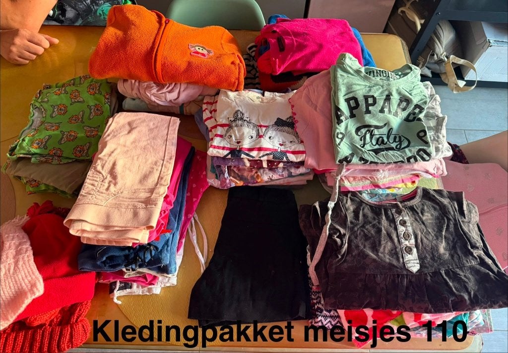 Leuk kledingpakket voor meisjes maat 110, Ophalen of Verzenden, Gebruikt, Maat 110