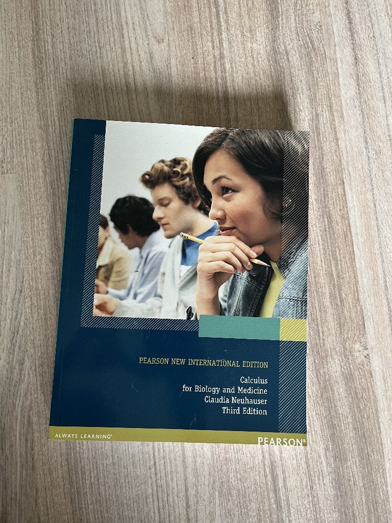 wiskundige methoden voor biomedische wetenschappen kul, Ophalen, Hoger Onderwijs, Zo goed als nieuw, Claudia Neuhauser