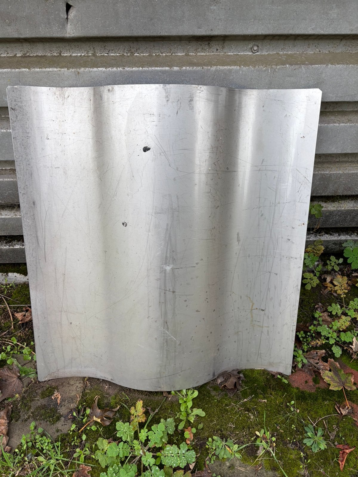 afdekplaat (Schoorsteenkap) – Golvende plaat, Enlèvement, Comme neuf