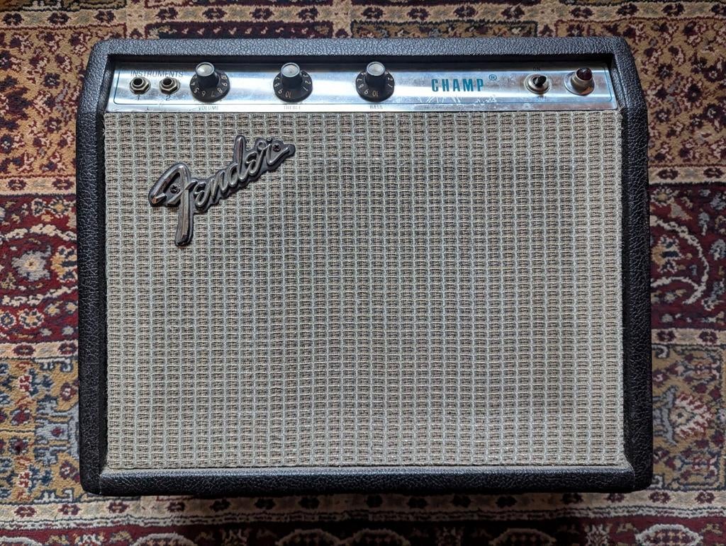Fender Champ 1974 Vintage, Musique & Instruments, Enlèvement ou Envoi