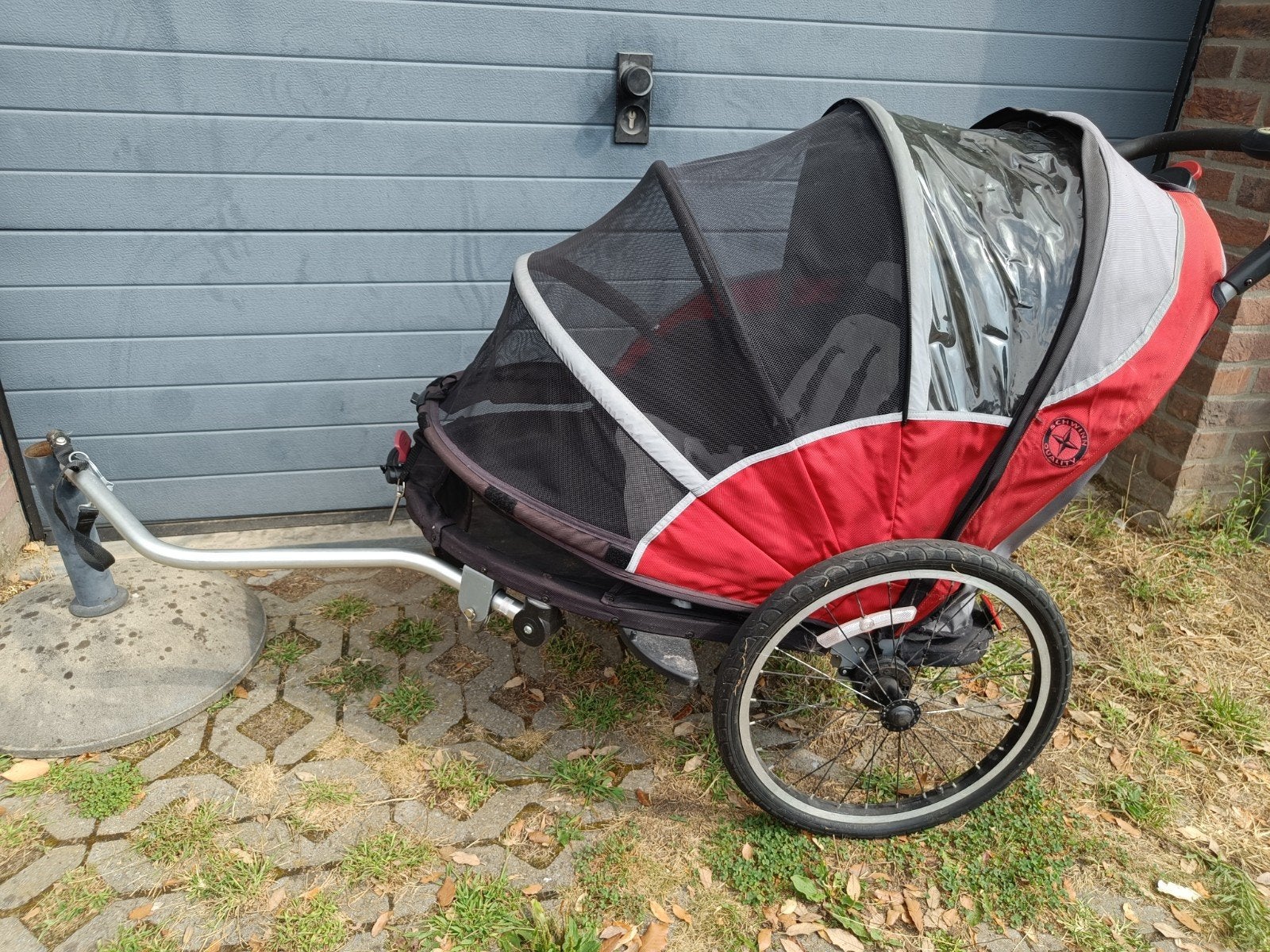 Fietskar Schwinn, Fietsen en Brommers, Ophalen, Gebruikt, Opvouwbaar, Kinderkar