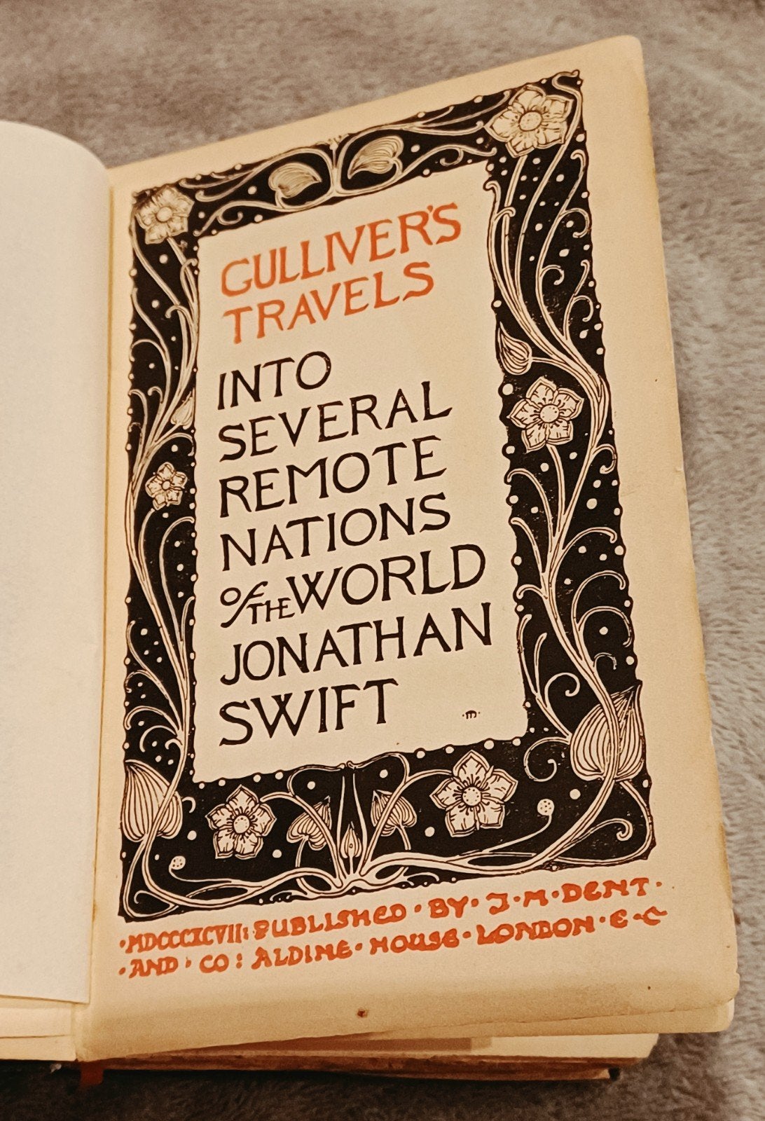 1897 Le voyage de Gulliver, Jonathan Swift, Enlèvement ou Envoi