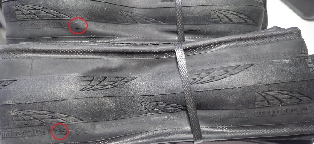 Continental GP 5000 25mm x 2, Fietsen en Brommers, Ophalen, Nieuw, Heren, Overige merken