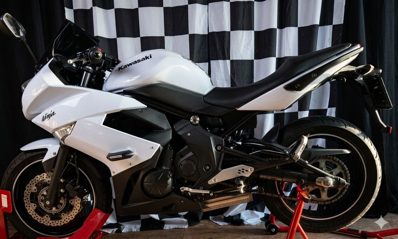 Kawasaki Ninja EF-6 16000km licht oplopend, 2 cilinders, Motorrijbewijs A, Particulier, Meer dan 35 kW