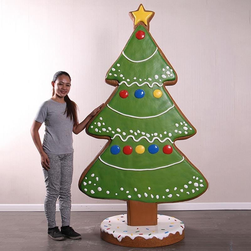 Sapin de Noël en pain d'épice —  sapin de Noël 213 cm