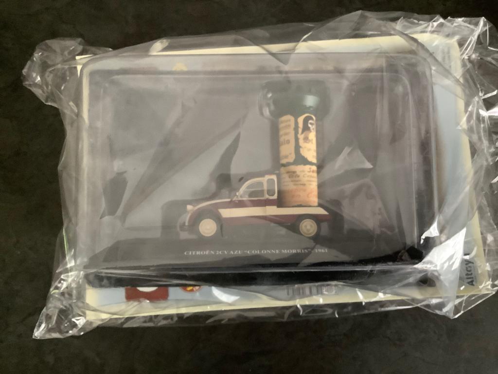 Miniatuur Citroen 2CV Azu (Nieuw) (Schaal 1/43), Ophalen of Verzenden, Nieuw, Auto, Overige merken
