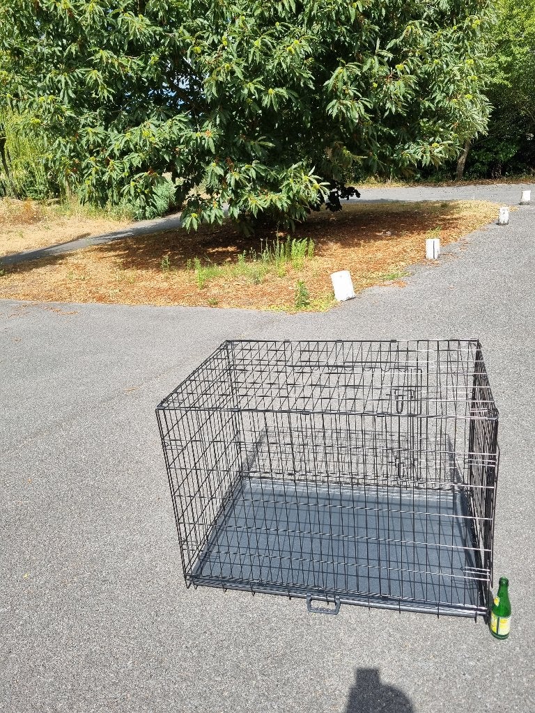 Bench voor grote hond, Dieren en Toebehoren, Ophalen, Zo goed als nieuw
