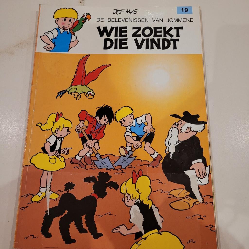 Stripverhalen Jommeke, Ophalen