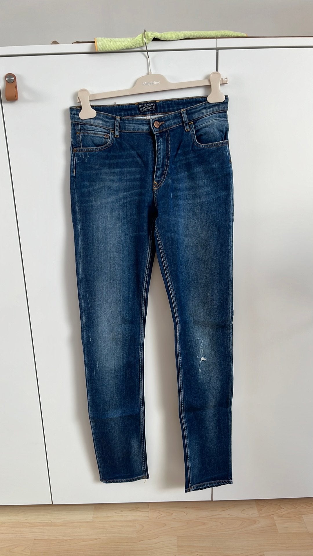 Jeans River Woods 16 jaar, Kinderen en Baby's, Kinderkleding | Maat 176, Ophalen of Verzenden, Zo goed als nieuw, Jongen, Broek