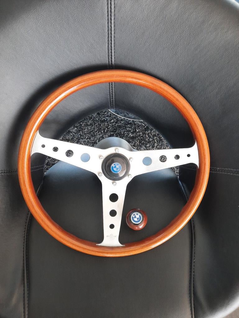 Volant sport Bmw E3/E9 & E12 avec levier de vitesses, Enlèvement, BMW