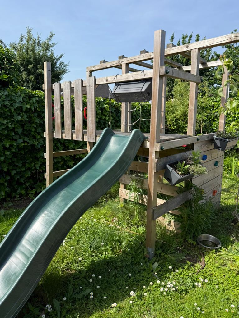Klimtoren, Kinderen en Baby's, Speelgoed | Buiten | Speeltoestellen, Ophalen, Gebruikt