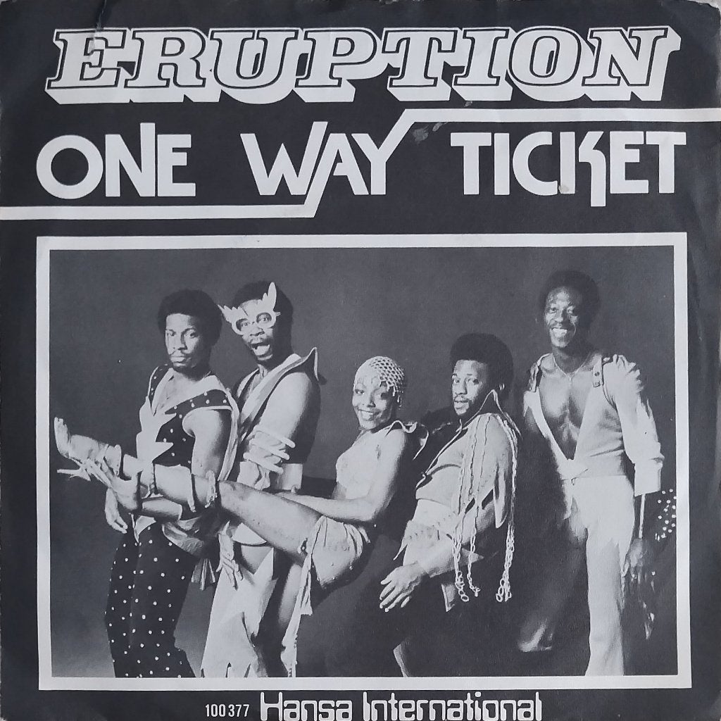 Eruption - One way ticket, Cd's en Dvd's, Vinyl Singles, Zo goed als nieuw, Fotohoes, Originele persing, Single, 1970 - 1979, Pop