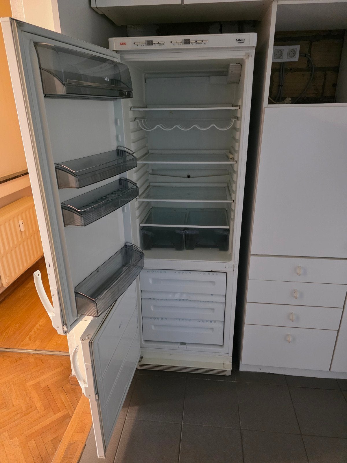 Aeg koelkast frezeer, Elektronische apparatuur, Koelkasten en IJskasten, Ophalen