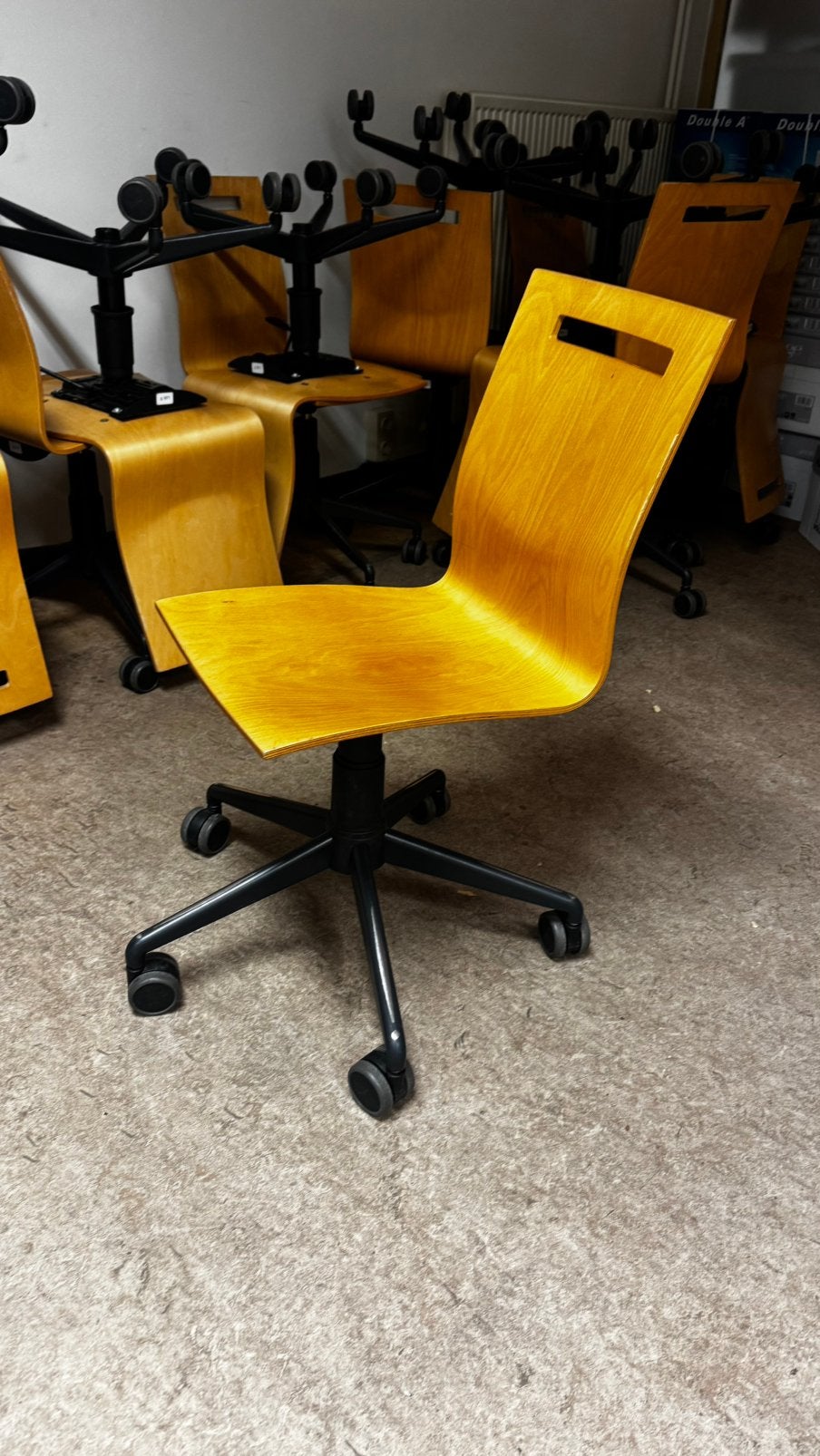 Bureaustoelen, Ophalen, Gebruikt, Bruin, Bureaustoel