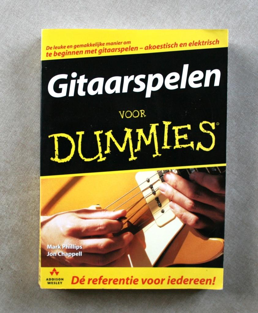 Gitaarspelen voor dummies + CD, Boeken, Muziek, Instrument, Phillips&Chappell, Ophalen of Verzenden, Zo goed als nieuw