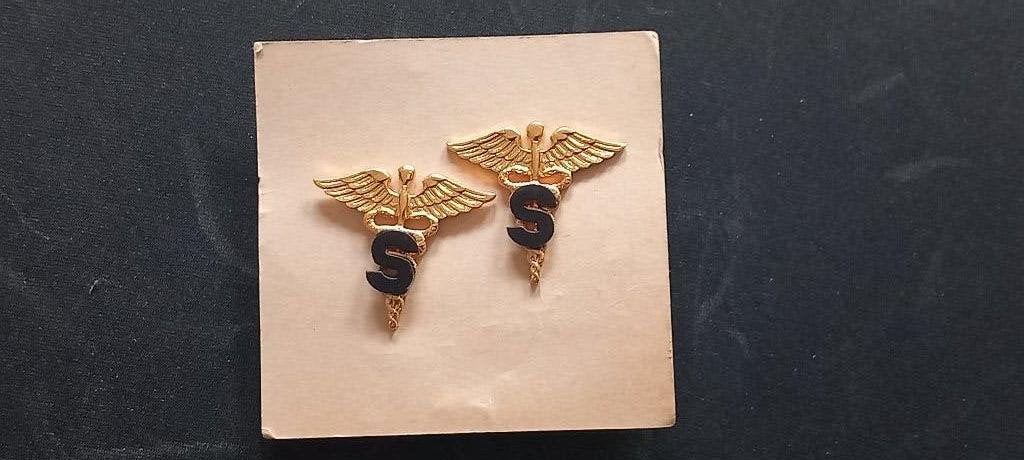 insigne US du sanatory corps, Collections, Enlèvement ou Envoi, Autres, Ruban, Médaille ou Ailes