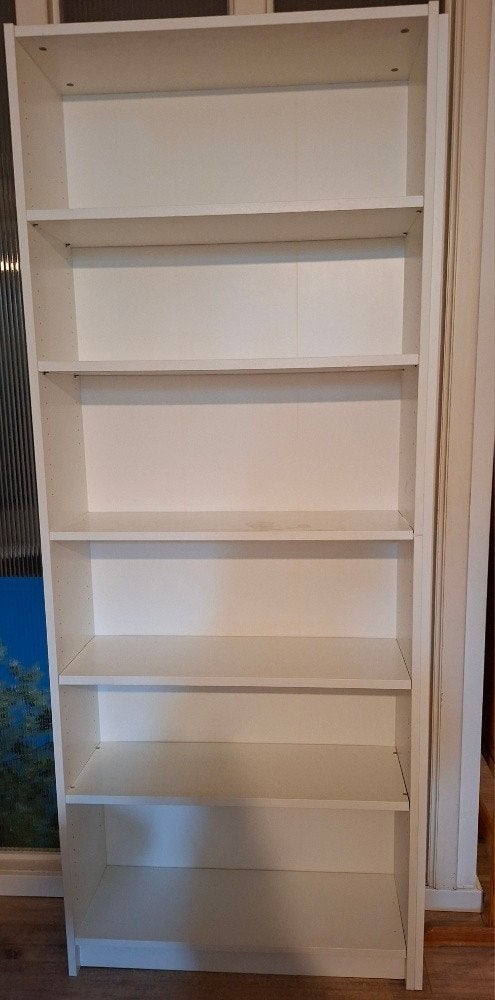 À DONNER Bibliothèque BILLY IKEA Blanche - 80x28x202 cm, Avec tablette(s), Enlèvement, Autres matériaux, Ikea moderne