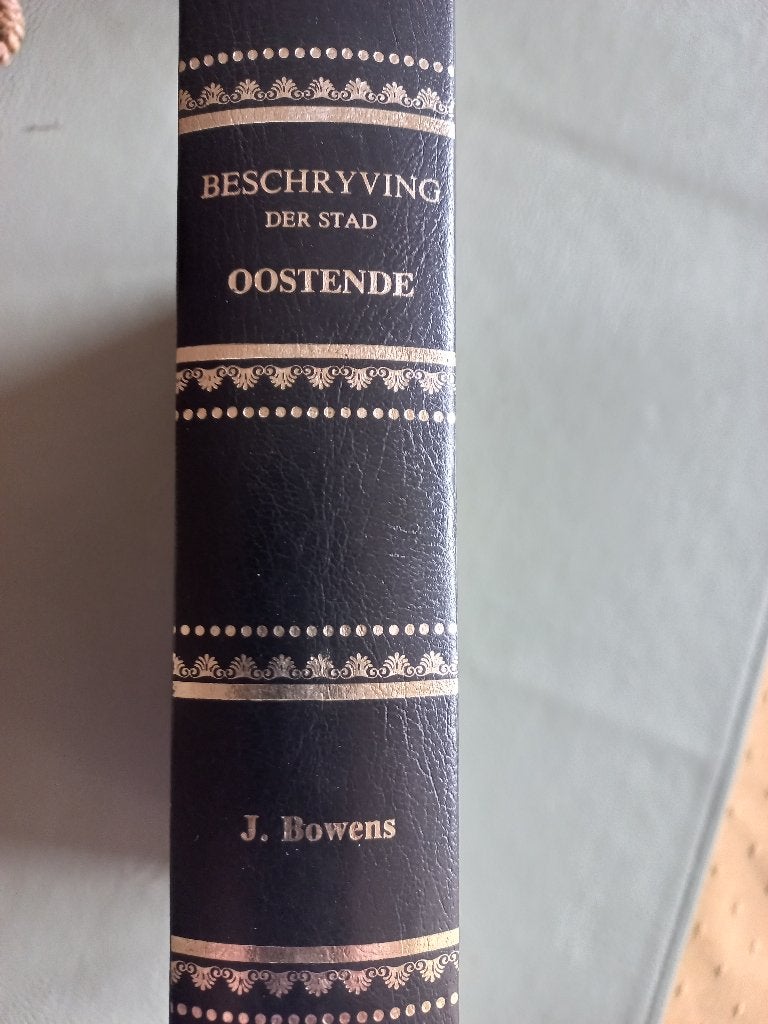 Beschrijving der stad Oostende, Enlèvement ou Envoi, Utilisé, J. Bowens